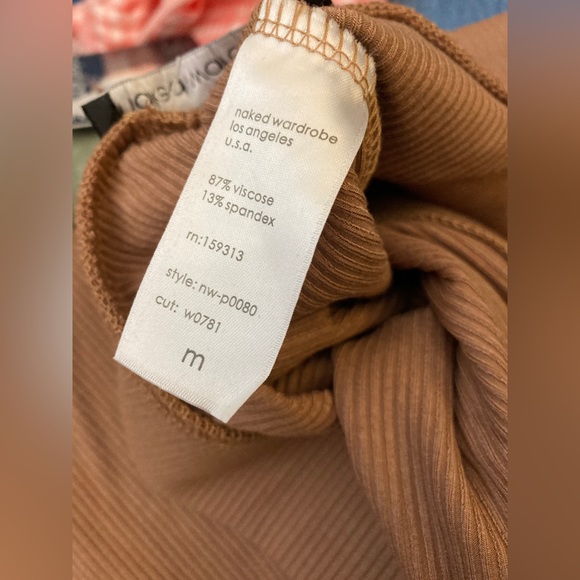 Naked Wardrobe oh so snatched leggings high waisted high rise coco - Picture 8 of 8